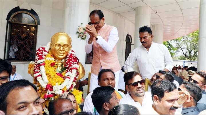 डॉ. अम्बेडकर की जन्म-स्थली महू में बनेगी धर्मशाला :मुख्यमंत्री श्री चौहान